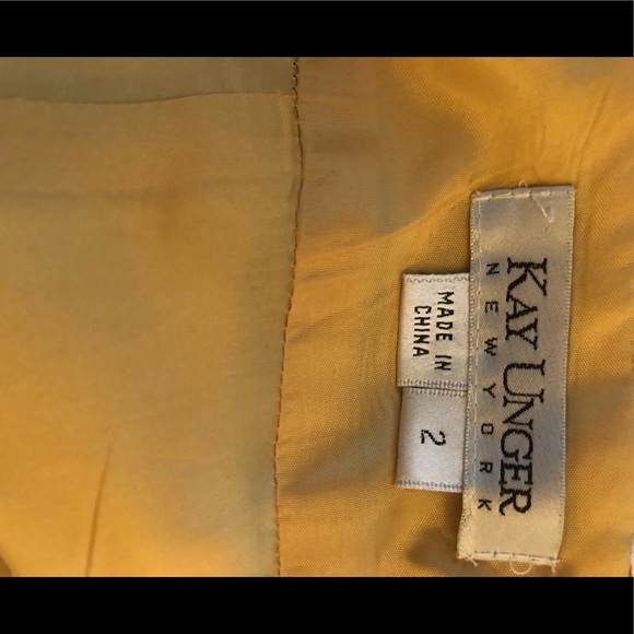 Kay Unger geometric cocktail dress - Picture 4 of 4